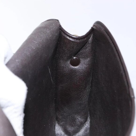 Christian Dior Trotter Canvas Shoulder Bag Brown Gold Auth 141500 - Picture 13 of 16